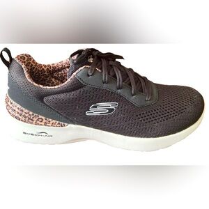 NEW Skechers Skech-Air Dynamight Wild Lead Sneakers Womens 11M NIB